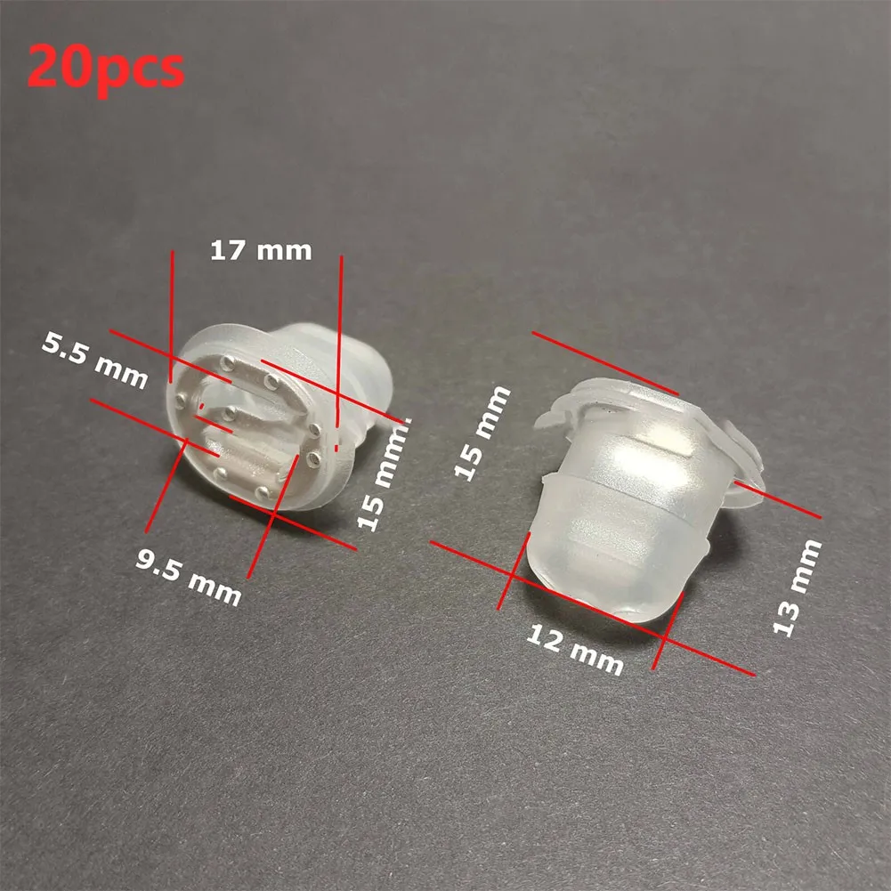 

Interior Trim Moulding Clip Retainer 20PCS For BMW E38 E39 E90 E91 E92 For Auveco 21763 Moulding Clip