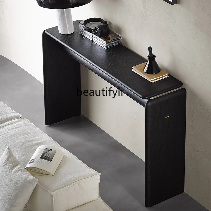 Входной стол Wabi Sansan из массива дерева новый китайский входной для гостиной