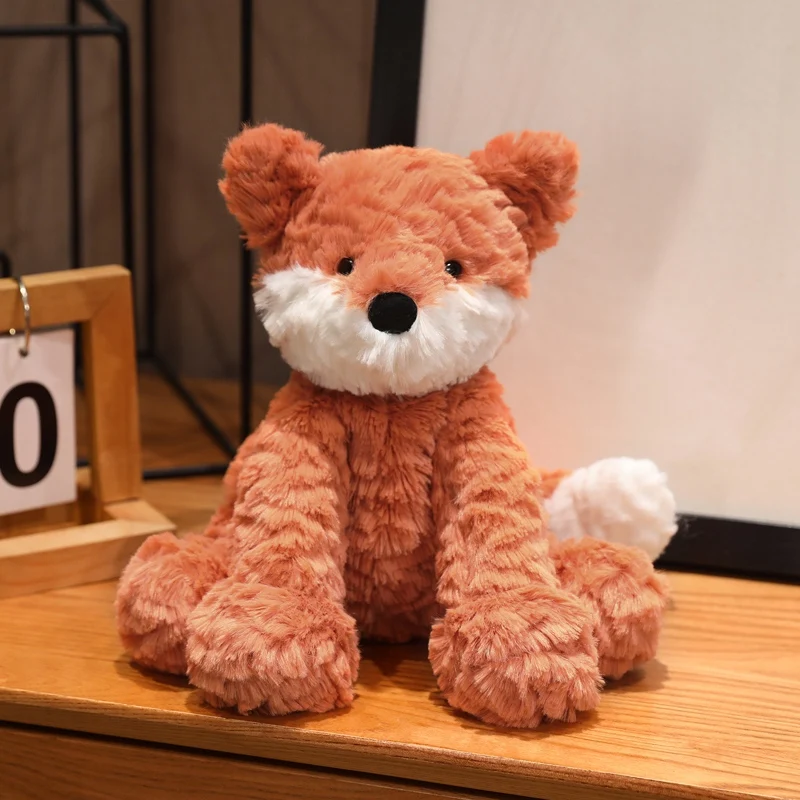 Kawaii Western Highland собака плюшевые куклы сидящая лиса мягкие игрушки милые украшение