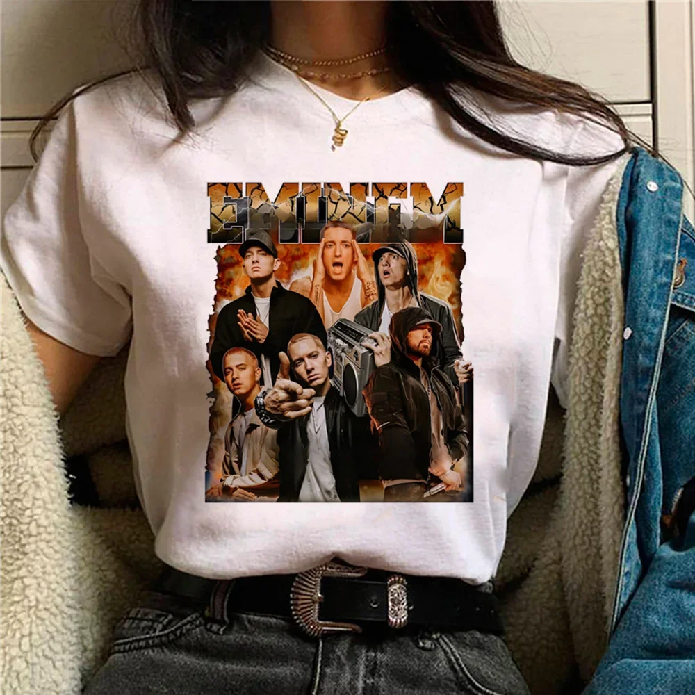 Футболка Eminem женская футболка с рисунком из аниме