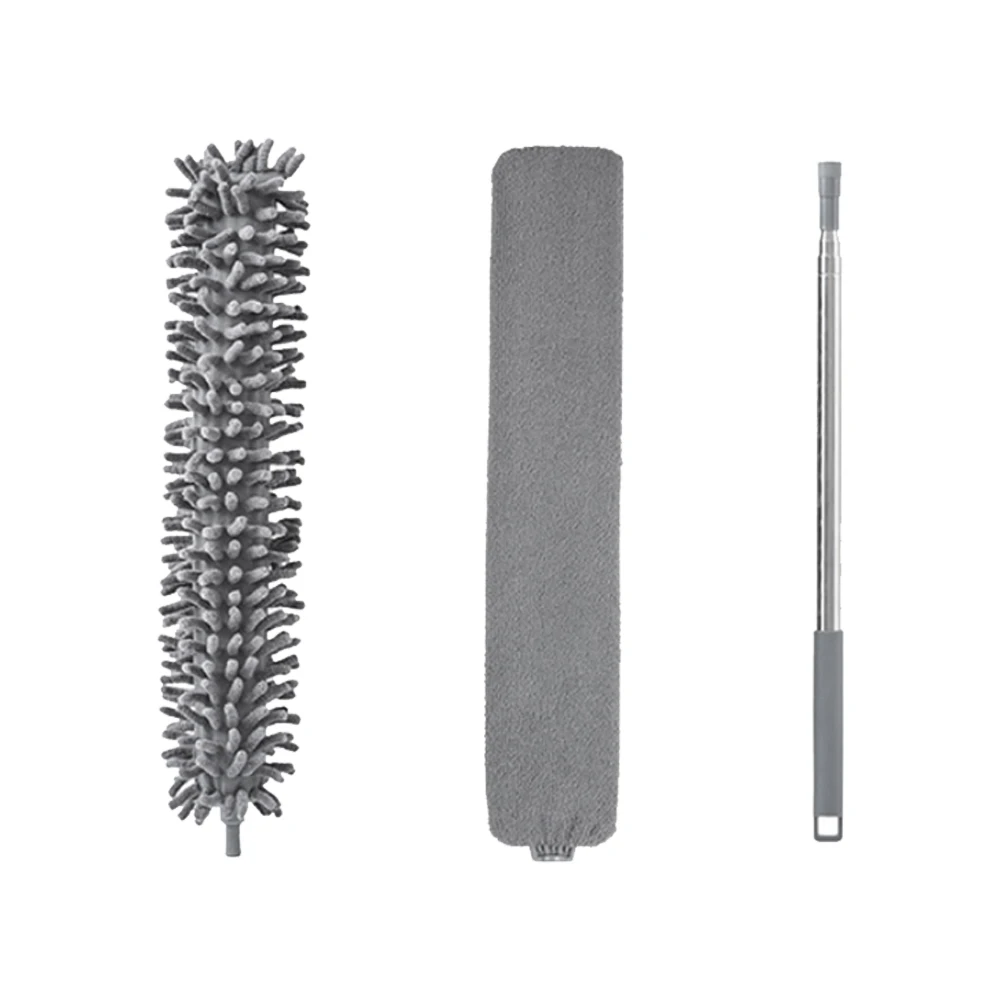 

Chenille Duster with Extendable Pole,Washable,Space Dusting Brush Duster for Cleaning Ceiling Fan,Cars,Furniturer,Cobweb