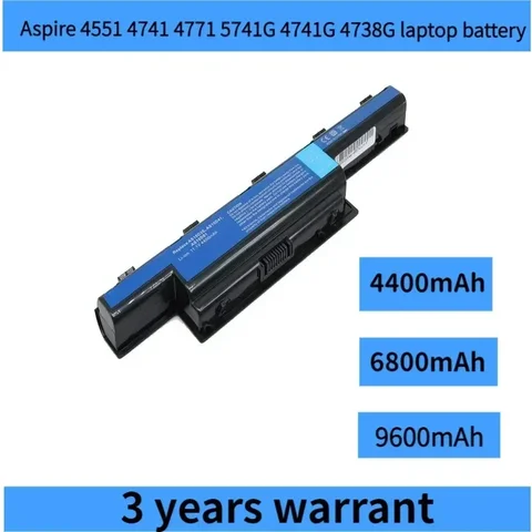 Новый аккумулятор для ноутбука Acer Aspire V3 5741 5742 5750 5551G 5560G 5741G 5750G AS10D31 AS10D51 AS10D61 AS10D71 AS10D75 AS10D81