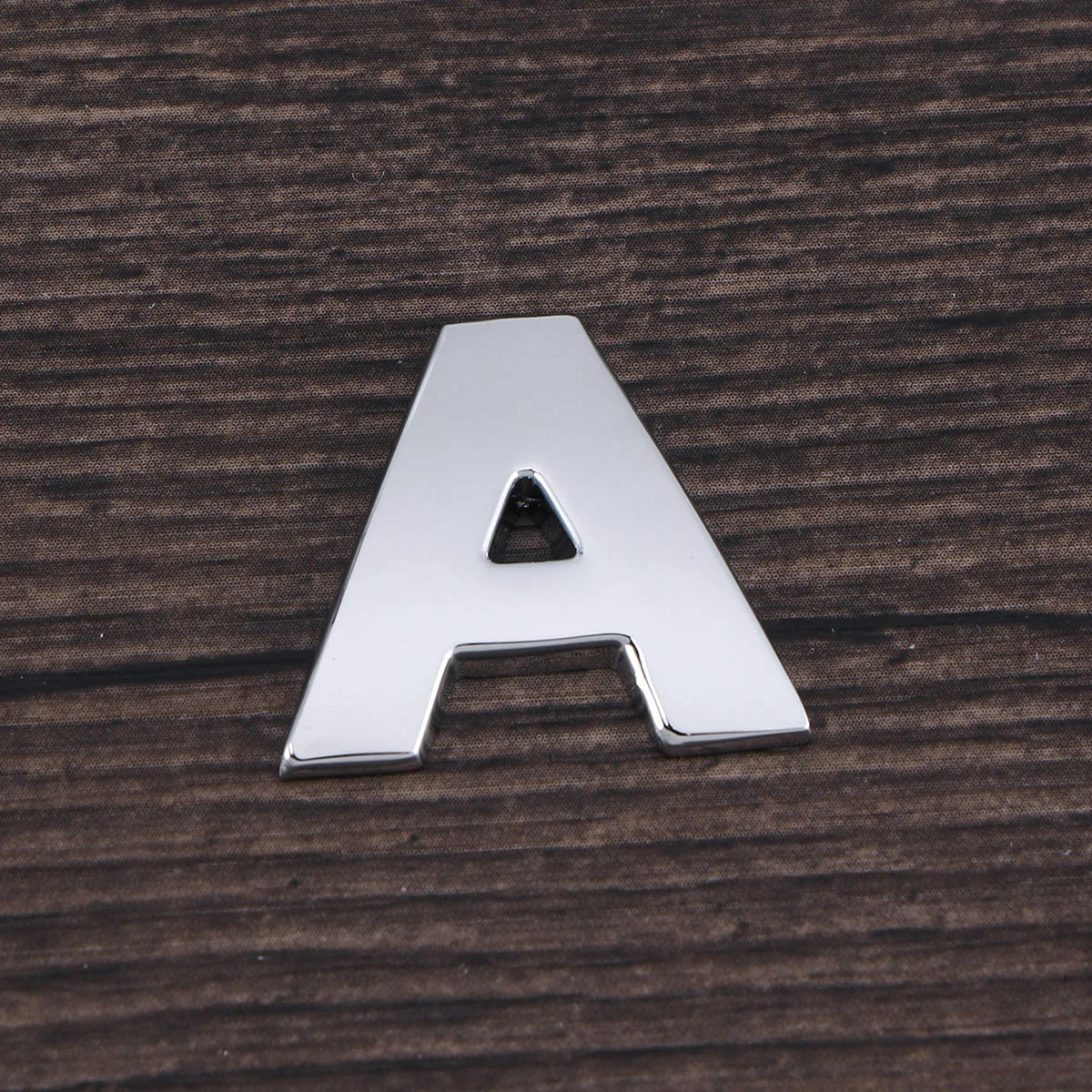 

3D DIY Metallic Alphabet Sticker Car Emblem Letter Badge Decal (A)