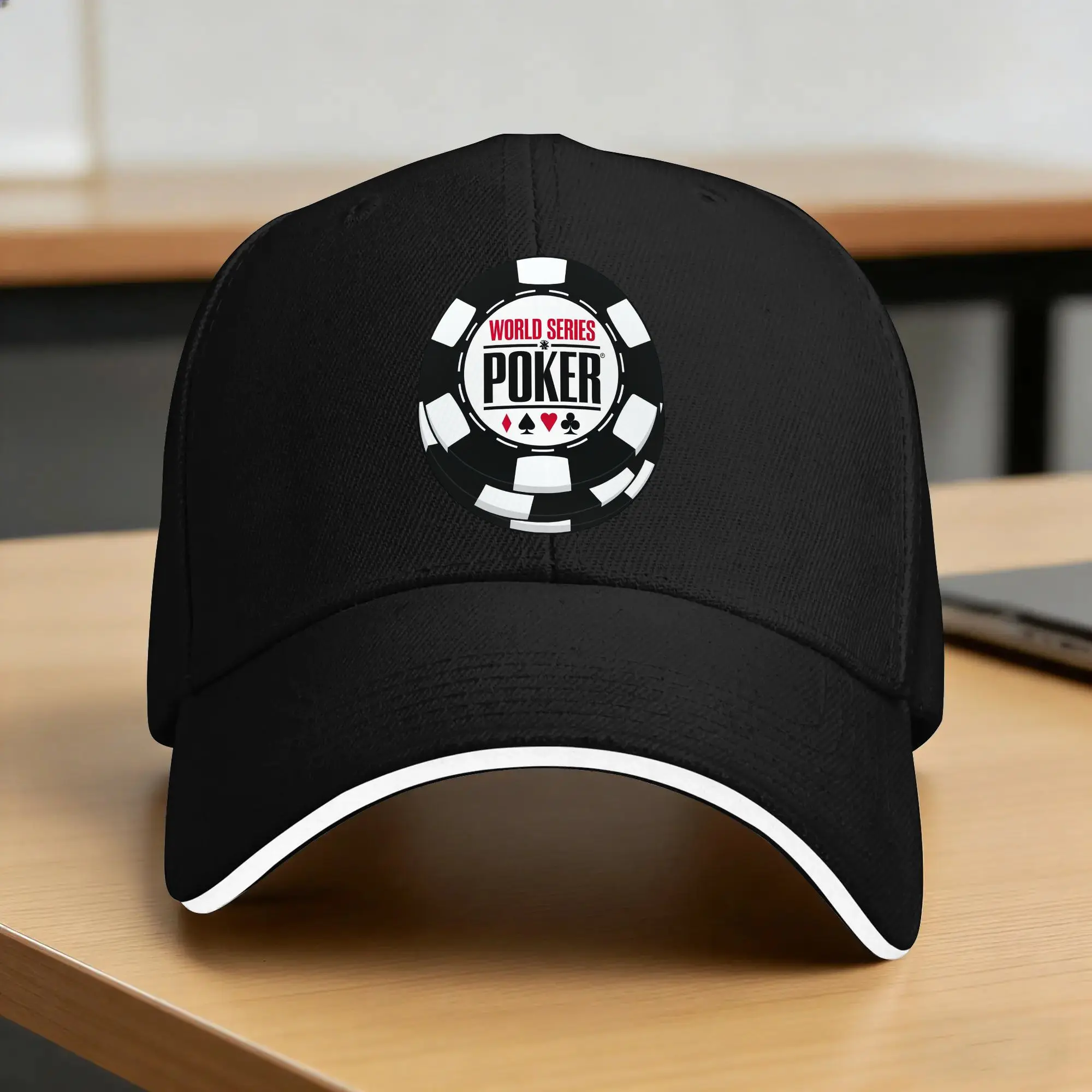 Фото Бейсбольная кепка Wsop Free Chips, модная кепка для женщин и мужчин, кепка-тракер с солнцезащитным дизайном, кепка-снэпбэк для занятий спортом на открытом воздухе, подарок на день рождения №1