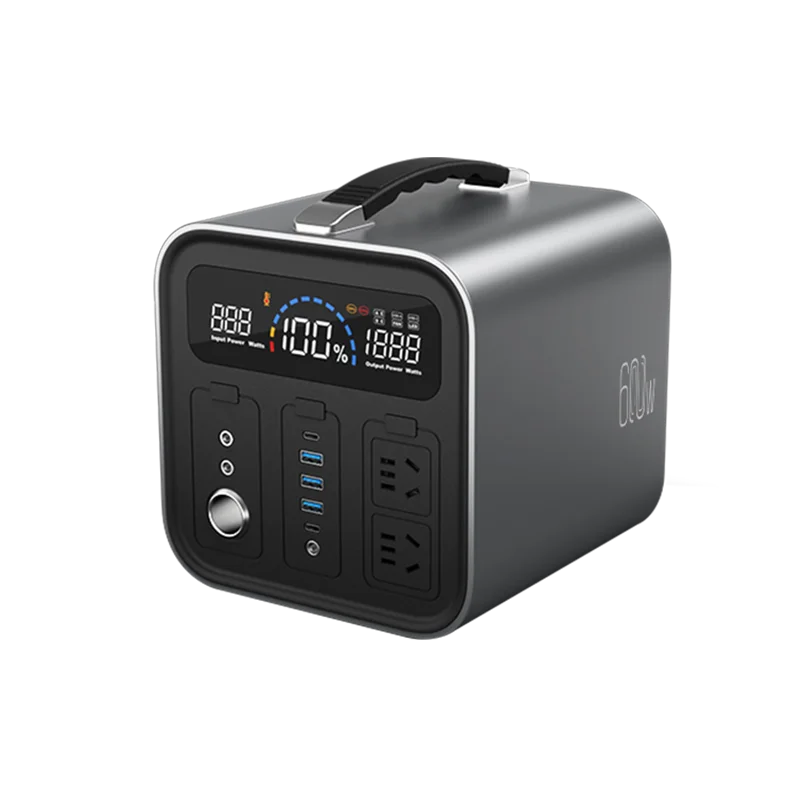 

High Capacity Over-Discharging Protect Solar Generator 220V 600W Portable Solar Power Bank Station For Outdoor/Camping