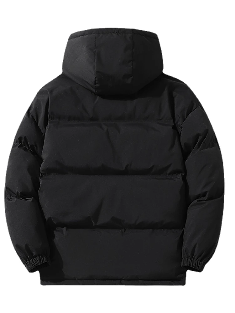 5XL Men's White Duck Down Jacket Warm Hooded Thick Puffer Jacket Coat Male Casual High Quality Overcoat Thermal Winter Parka Men