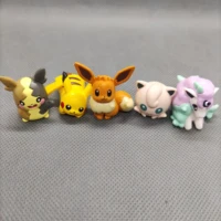 takara tomy pokemon pocket monster pikachu eevee ponyta morpeko jigglypuff doll gifts toy model anime figures collect ornaments