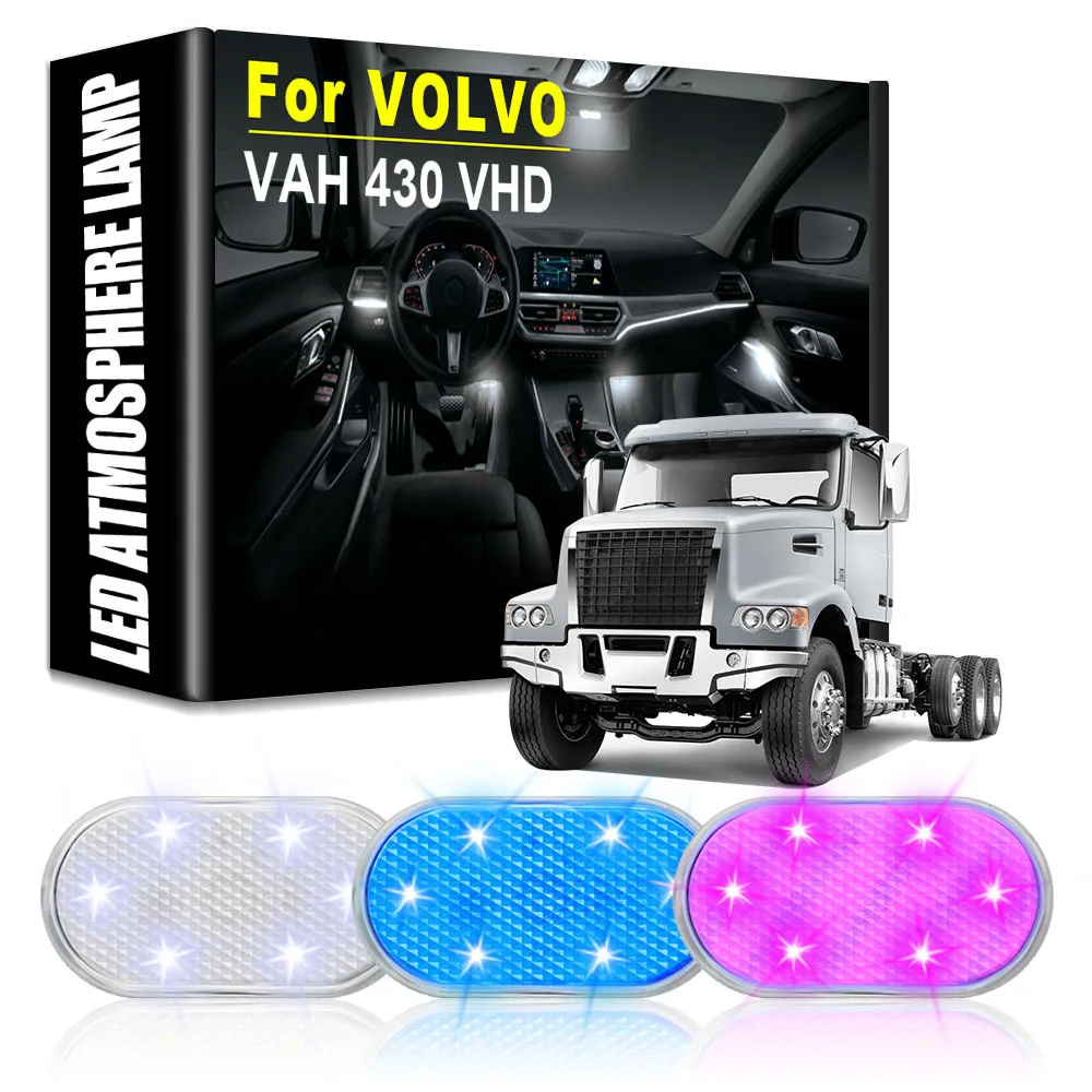 

Car LED Atmosphere Lights Car Rechargeable Touch led Lamps Automotive Goods Car Accessories Auto Tools for VOLVO VAH 430 VHD