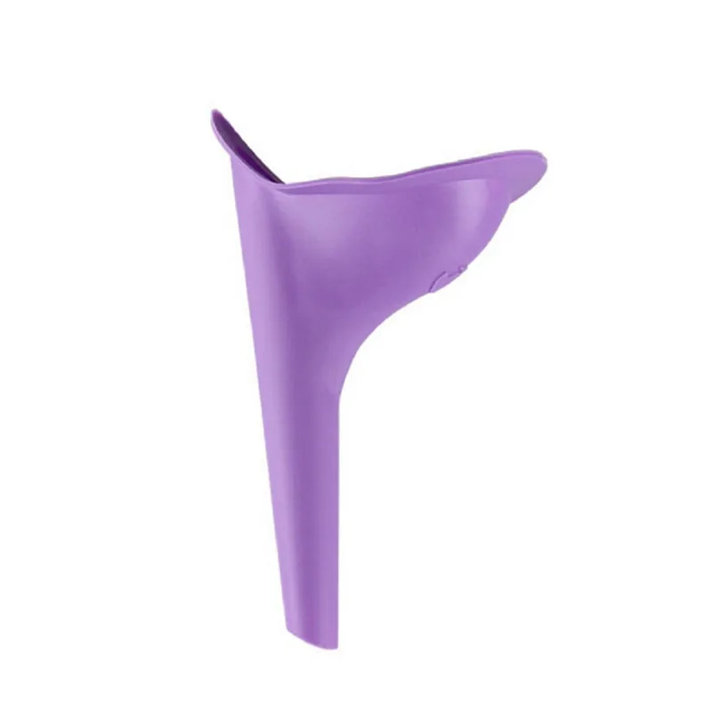 

Female Urinal Outdoor Travel In Car Camping Portable Women Urinal Funnel Soft Silicone Urination Device Toilet Stand Up & Pee