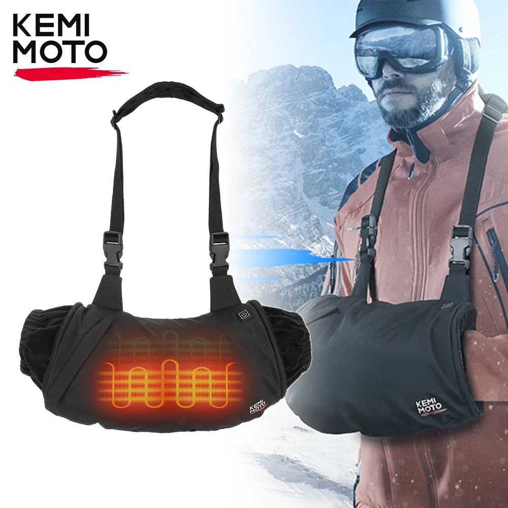 Heated Hunting Hand Warmer Muff Pak Winter Glove Outdoors ATV/UTV Compatible with Polaris Ranger for Can-am Defender for Cfmoto