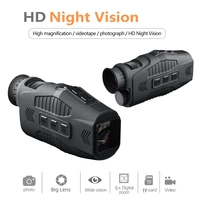 1080p 300m long range monocular infrared night visions device goggles for day night use telescope 5x digital zoom night vision