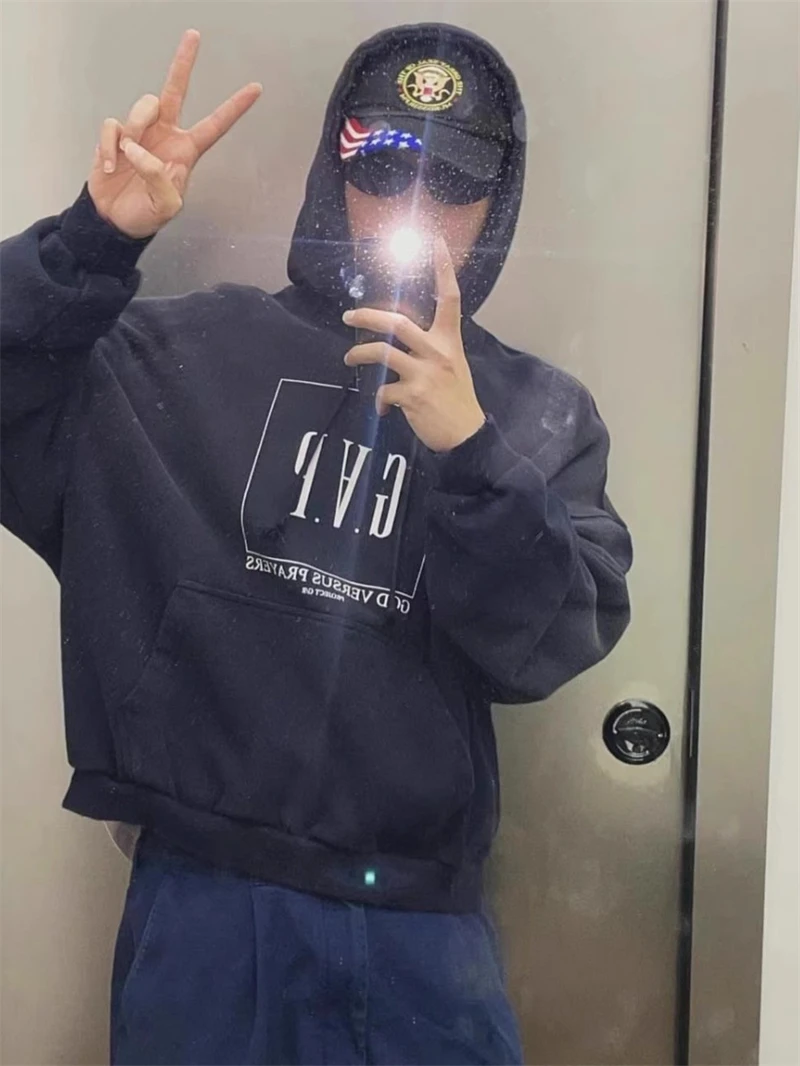 Осень/зима GRAILZ GR новая винтажная толстовка высокого качества с буквенным принтом