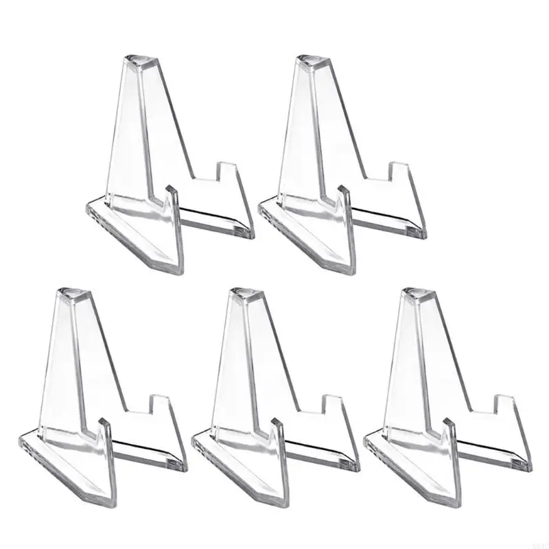 Фото N84C 5pcs Акриловые подставки мини -дисплей монеты стойки стойка мольберта для мольберта №1