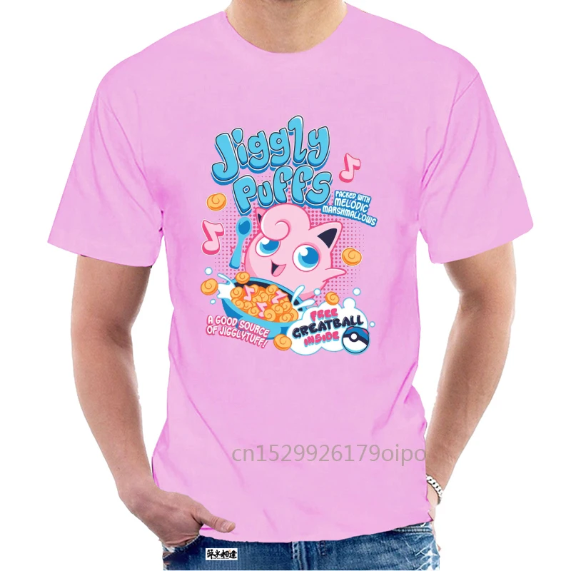 Футболка JigglyPuffs для мальчиков Аниме футболки Милая мультяшная Дизайнерская