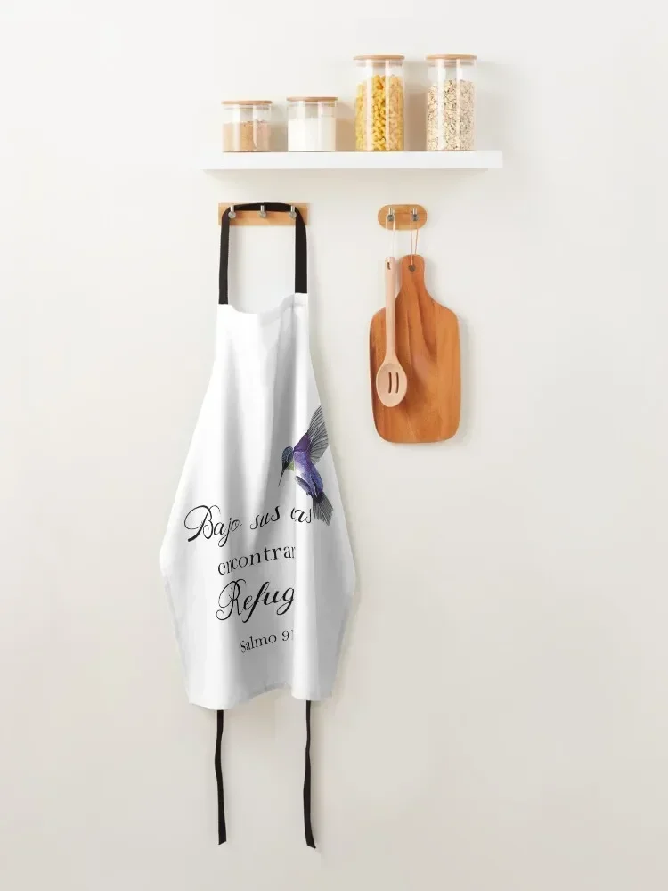 Кухонный фартук Bajo sus alas encontraras refugio