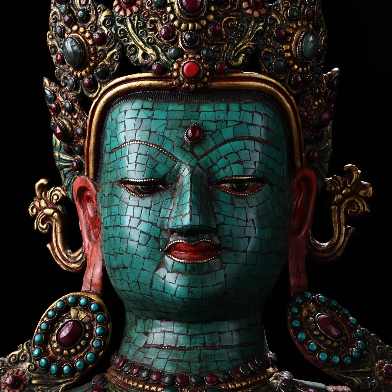 Рисунок 2 - Коллекция тибетских храмов 17 дюймов