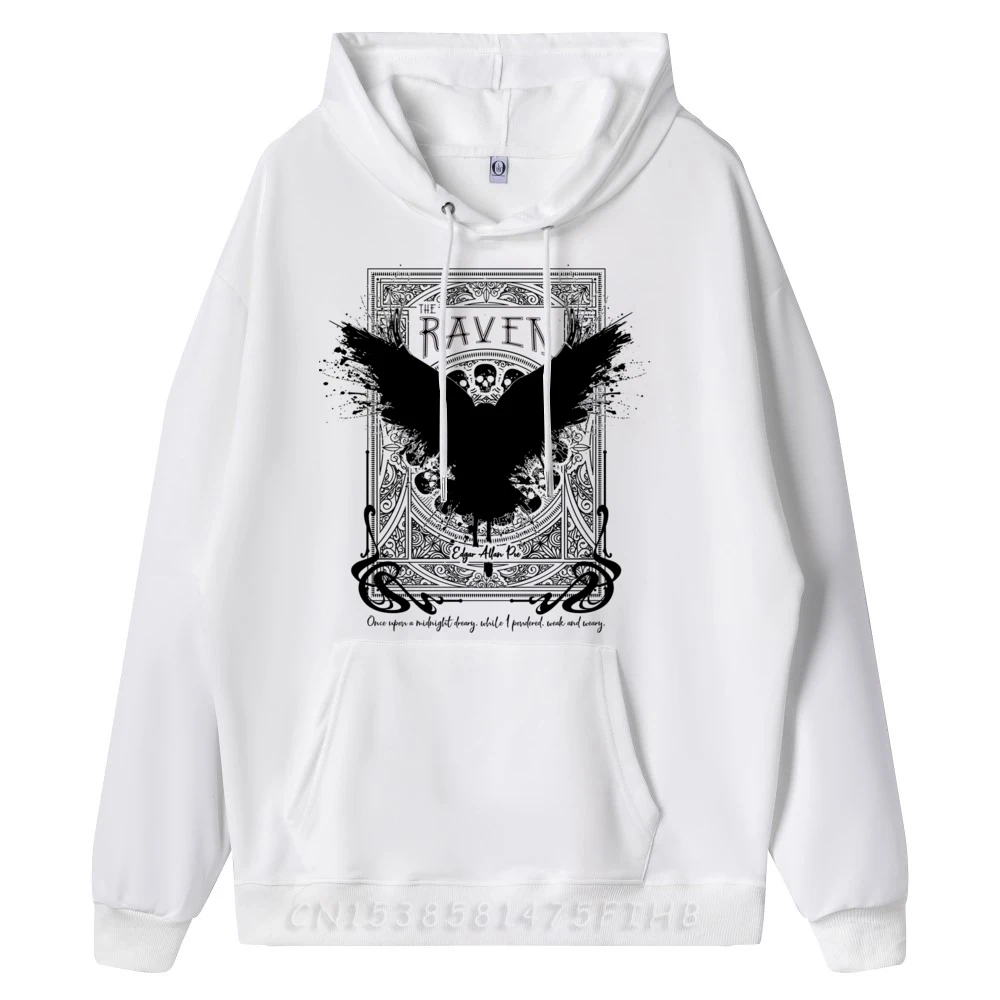 The Raven Edgar Allan Poe Fan Art S и Мужская одежда Ограниченное время Специальный мужской