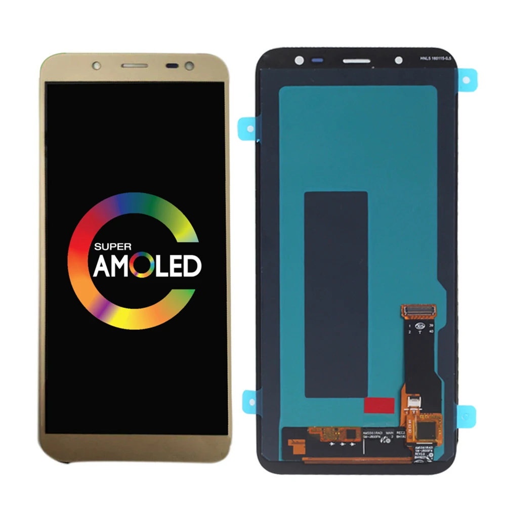 

5.6" Original Super AMOLED LCD Display for Samsung Galaxy J6 2018 J600F J600 LCD touch screen digital assembly For Galaxy J600