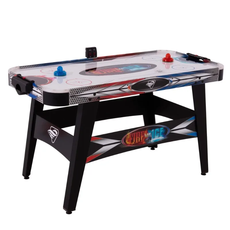

Fire ‘n Ice LED Light-Up 54" Air Hockey Table Includes 2 LED Hockey Pushers and LED Puck