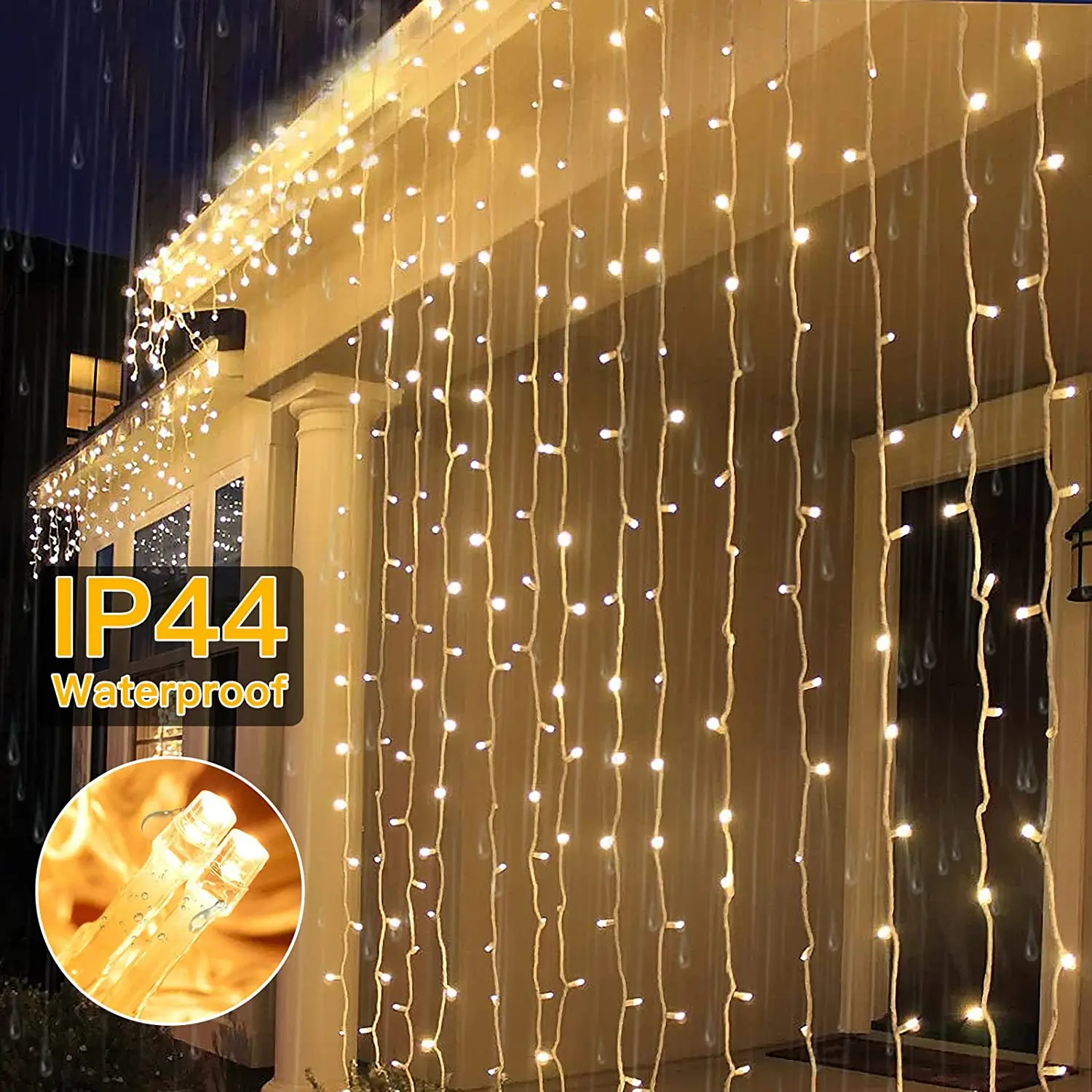 Рисунок 3 - СВЕТОДИОДНАЯ Гирлянда-сосулька для улицы