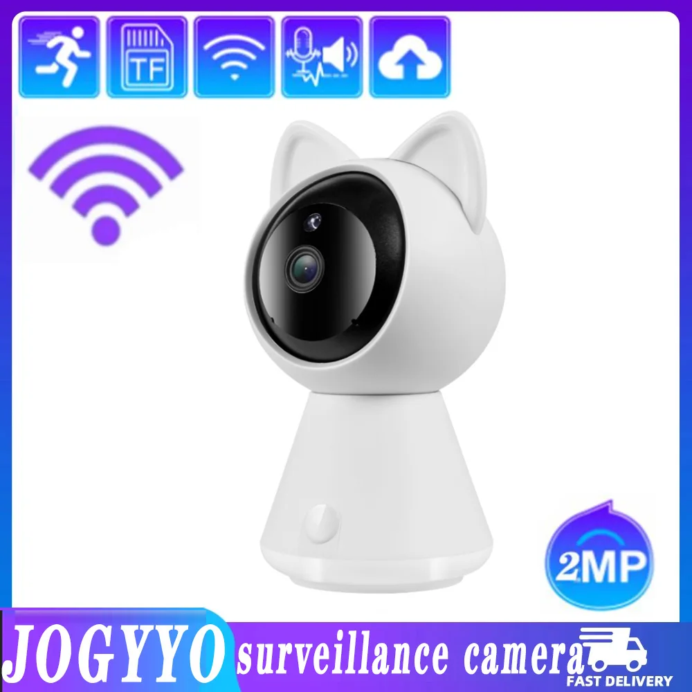 

2MP Wifi Camera Infrared Night Vision PIR Human Detection Alarm Kamera Monitoring Home Video Baby Safety Two-way Voice ip cam