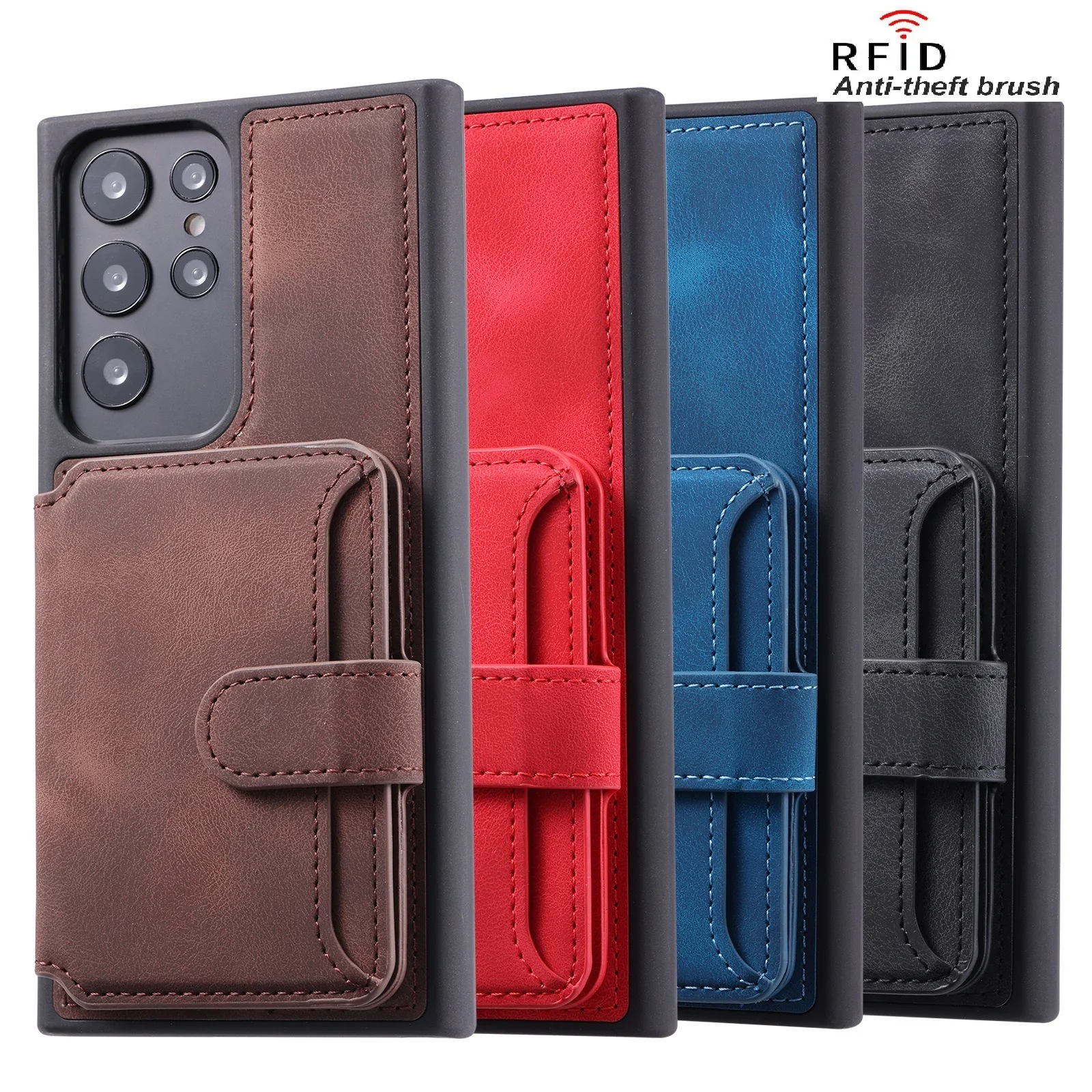 

Samsung S21 ULTRA phone case insert case S21 card case S21 PLUS anti drop phone case