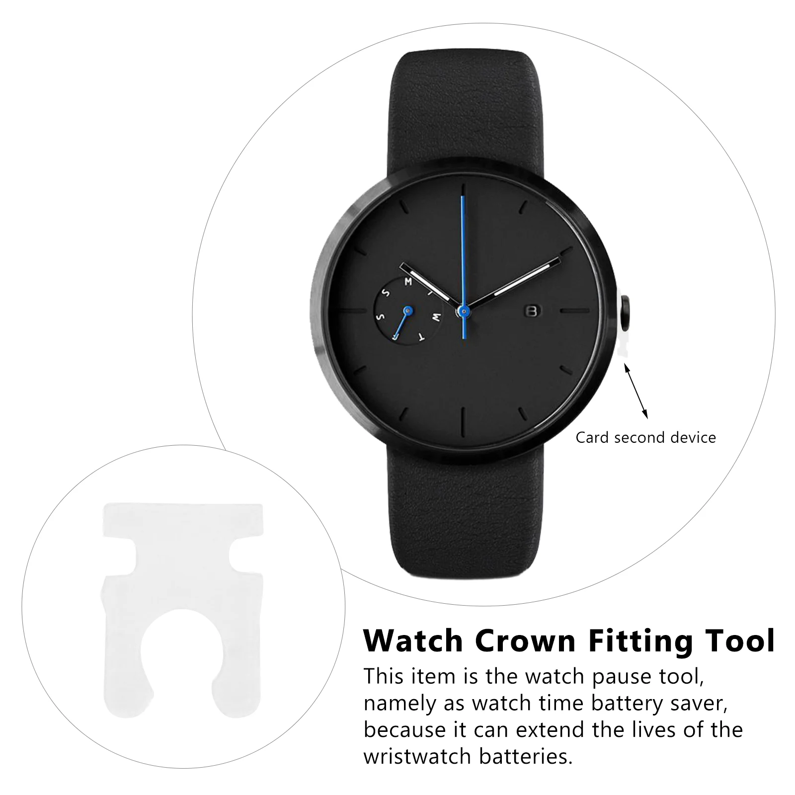 1000 шт. карта для экономии часов второй фитинги аксессуар инструмент короны