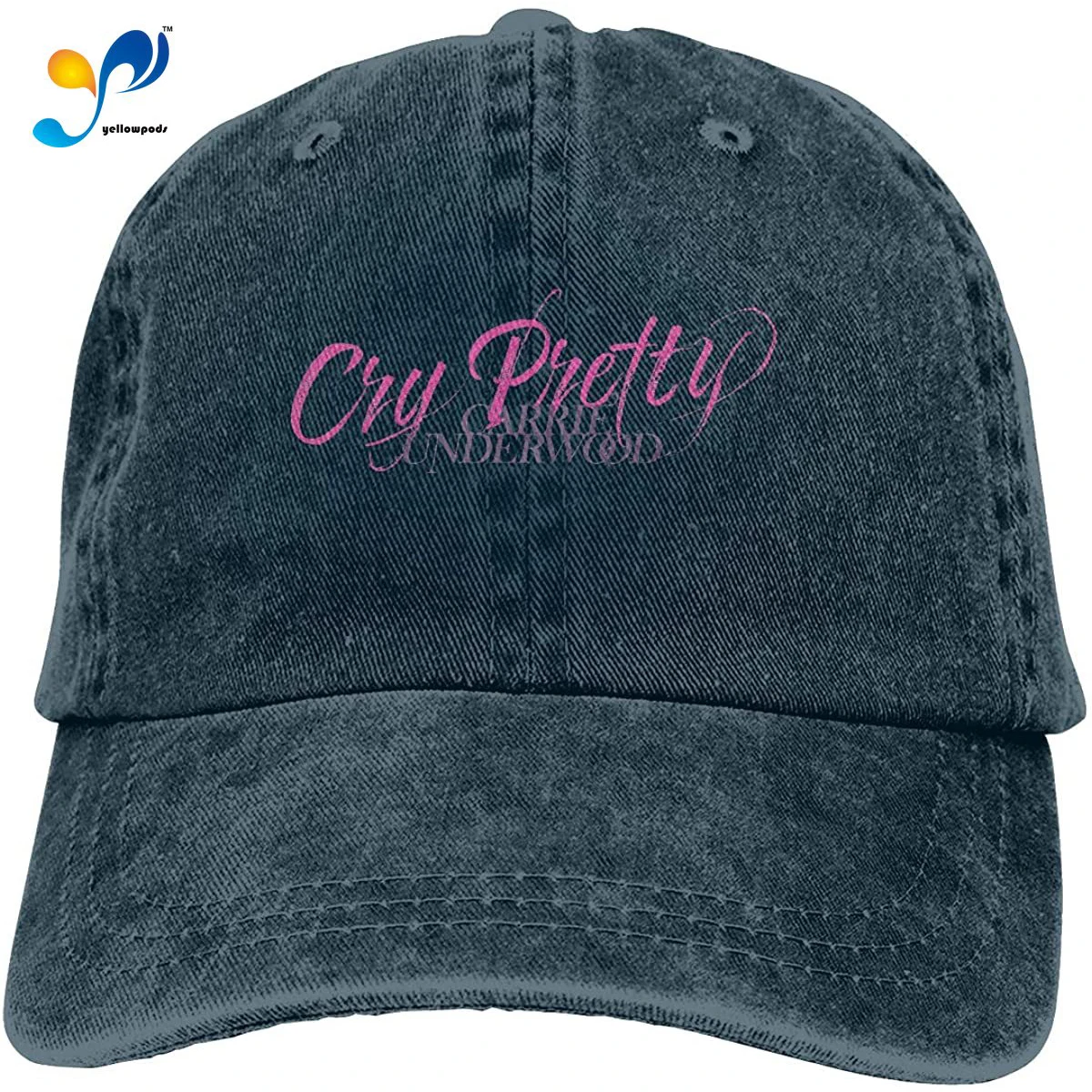 

David E Everett Carrie Underwood Denim Hat Fashion Can Adjust Denim Cap Baseball Cap Unisex Sombreros De Mujer Y De Hombre.