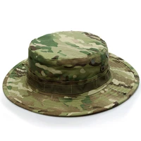 brand military camouflage boonie hats 26 colors high quality outdoor casual bucket hat hunting hiking fishing climbing cap ka23
