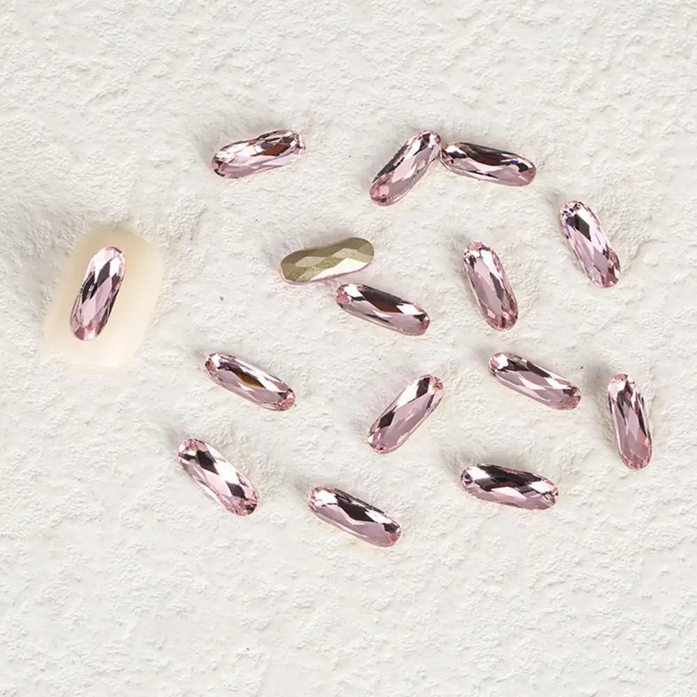 

10 шт., декоративные украшения для ногтей, из искусственного кристалла