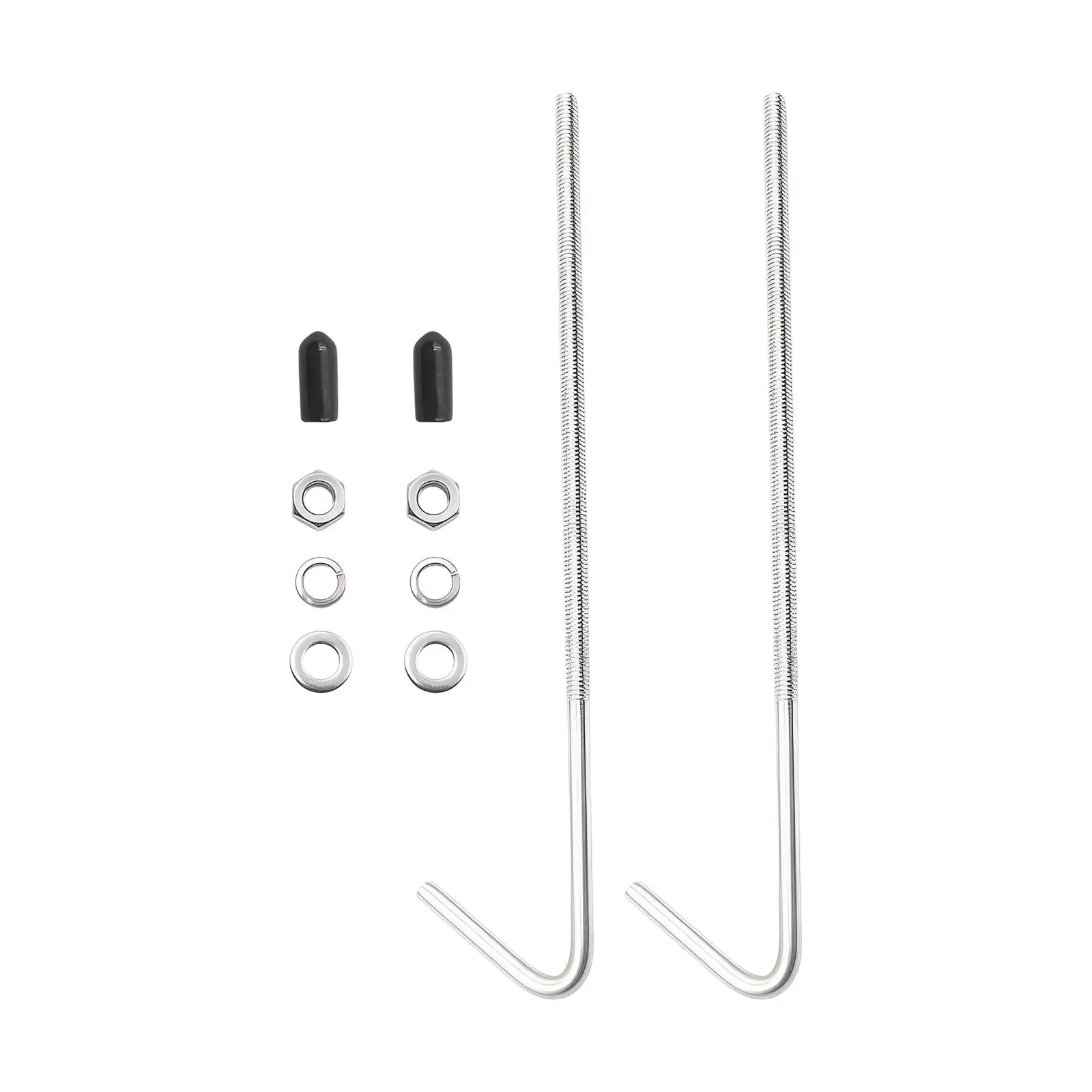 J Крюк Батарея Удерживающие болты Шестигранные гайки Пружинные стопорные шайбы