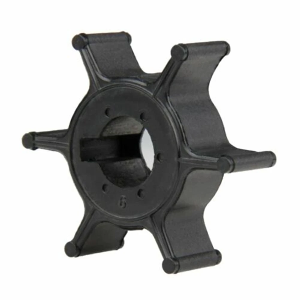 

Parts Water Pump Impeller Black Marine Yacht Boats Motor Replacement 6 Blades For 2-Stroke 4-Stroke Accessories