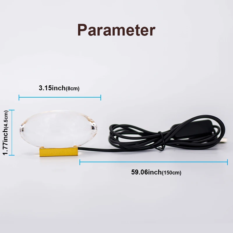 

Настольная лампа LED Crystal