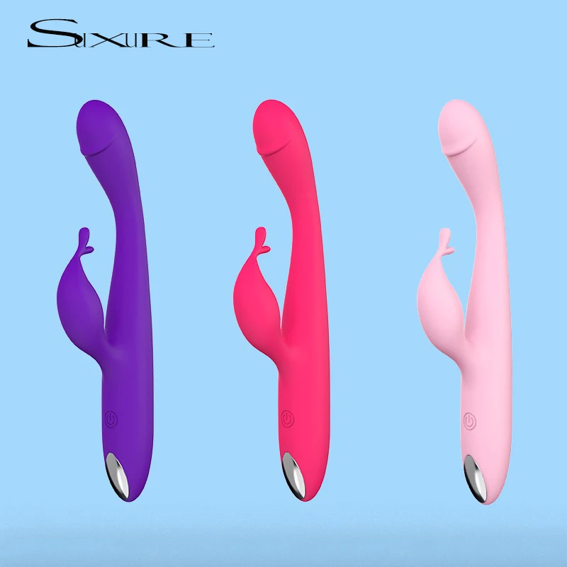 Секс-клитор вагинальный вибратор двойной Сильный Кролик - Цена: 1165.82