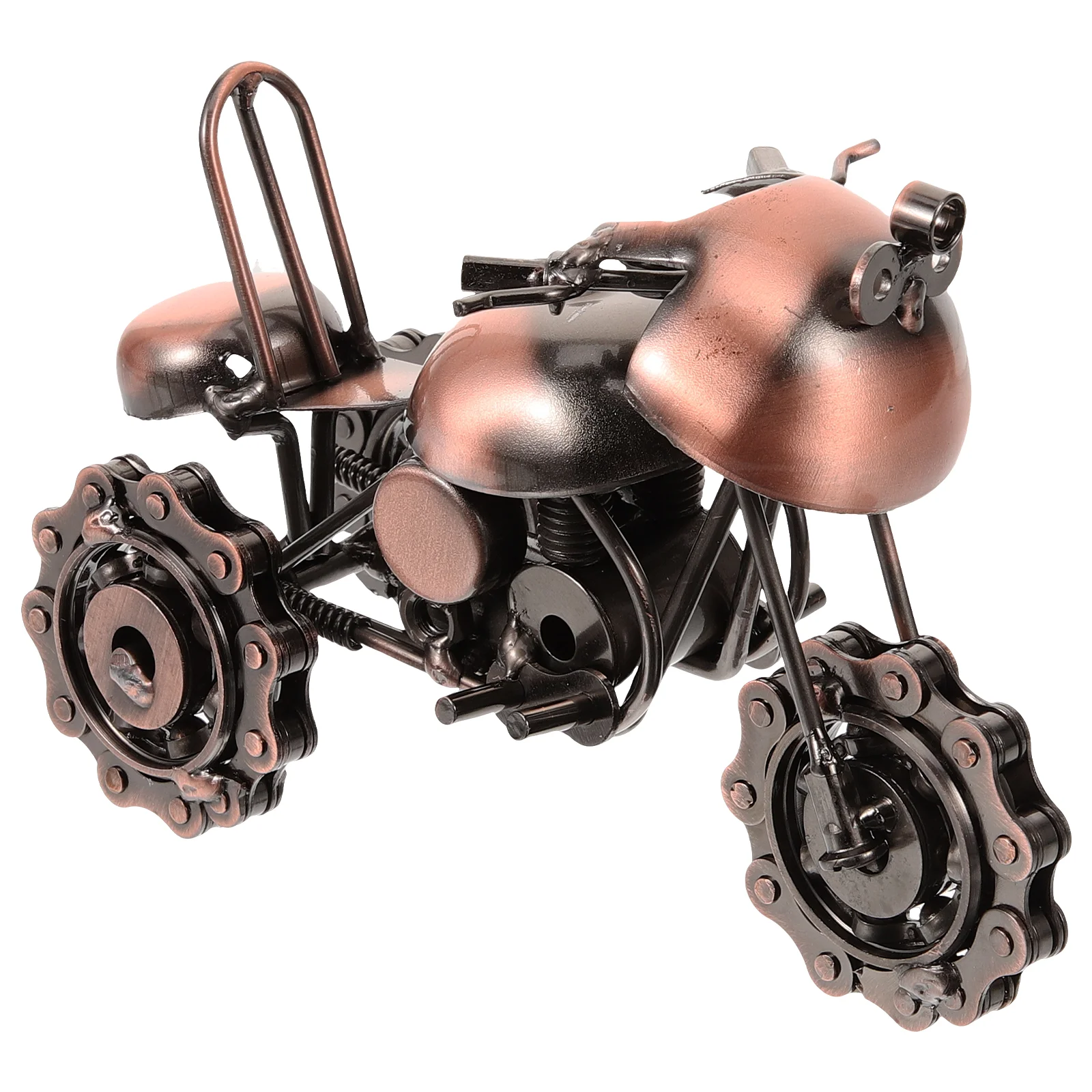 

Iron Motorcycle Model Retro Style Metal Motorcycle Decoration Desktop Small Motorcycle Ornament