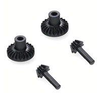 axle gear shaft driving gear compatible with wpl 116 rc cars accessories 45 steel black install easier