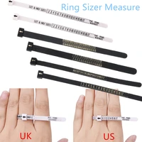 fashion britishamerican whiteblack ukuseujp genuine tester wedding ring band finger gauge ring sizer measure