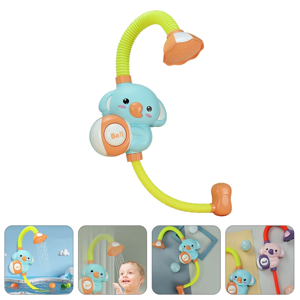 

Toys Water Shower Baby Bath Kids Bathing Spray Elephant Toy Electric Bathtub Playing Sprinkler Squirt Adorable Pool Bathroom