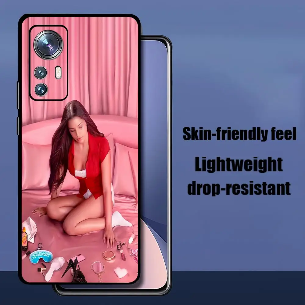Фото Чехол для телефона Perfectas For Singer Xiaomi Redmi Note 15 14T 13Lite 12S 5g 4g Pro Plus E-Emilia, мягкий чехол, черный, полная защита №3