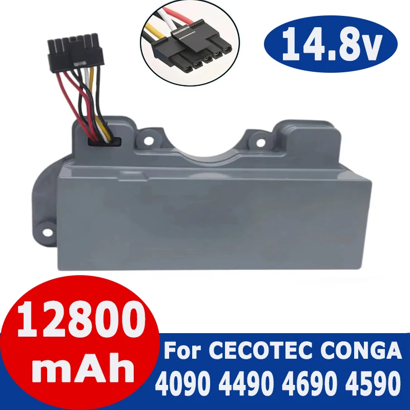 Для CECOTEC CONGA 4090 4490 4690 4590 аккумулятор для робота-пывателя 14 8 В 12800 мАч 100% новый