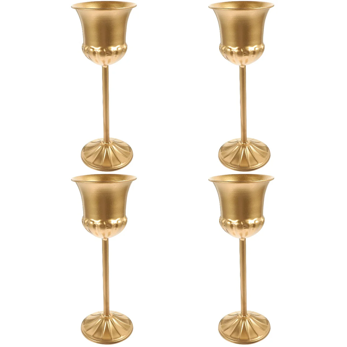 

4pcs Banquet Decorative Vase Flower Pot Home Vase Office Hotel Vase Decoration