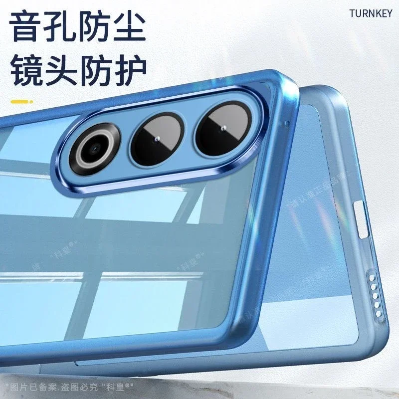 Чехол для Oppo A80 K12X A3 Pro 5G TPU Мягкий силиконовый прозрачный чехол K12 X A 80 a3Pro защитный