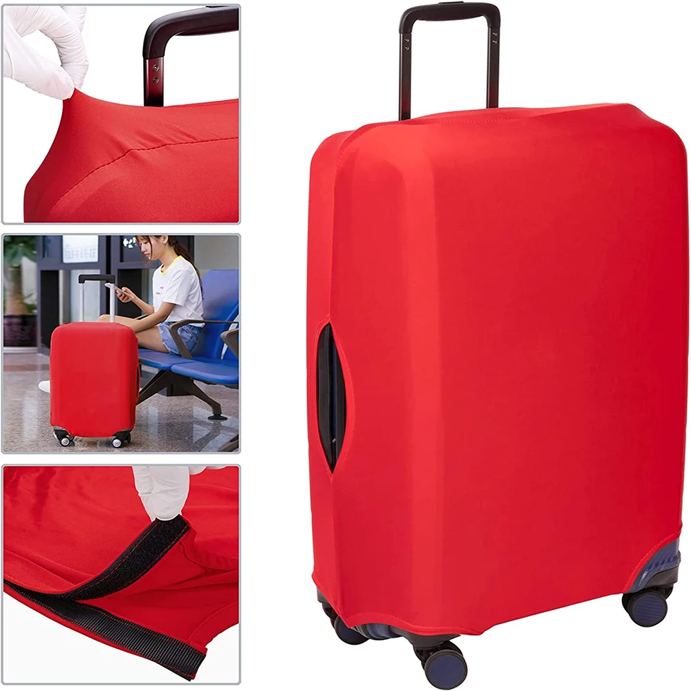 Luggage Elastic Protectives Cover for 18-32 Inch Trolley Case Travel Accessories Protector Covers Jesus Print Dustproof Suitcase