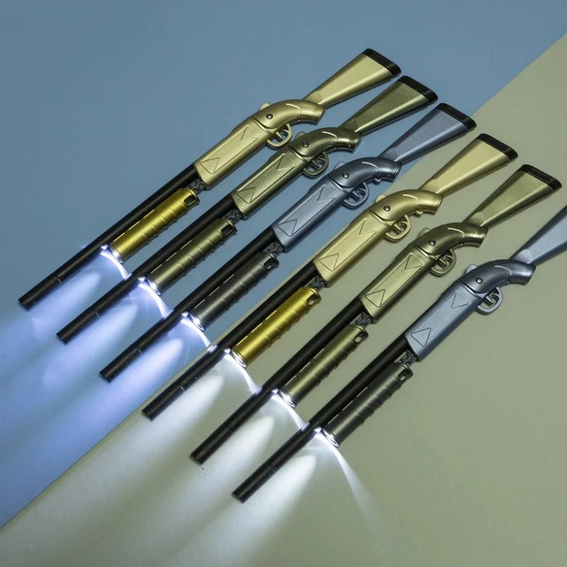 

Creative Gel Pens Luminous LED Gel Pen Folding Shoulder Stock School/office Student Writing Supplies Gift for Kid