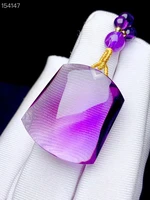 natural purple amethyst quartz pendant donut purple 26 23 12mm carved brazil rectangle aemthyst healing stone aaaaa