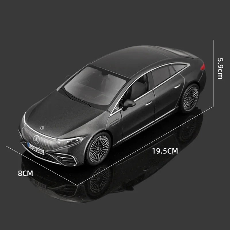 Maisto 1:24 2022 Mercedes Benz EQS Новый энергетический внедорожник модель автомобиля выпуск