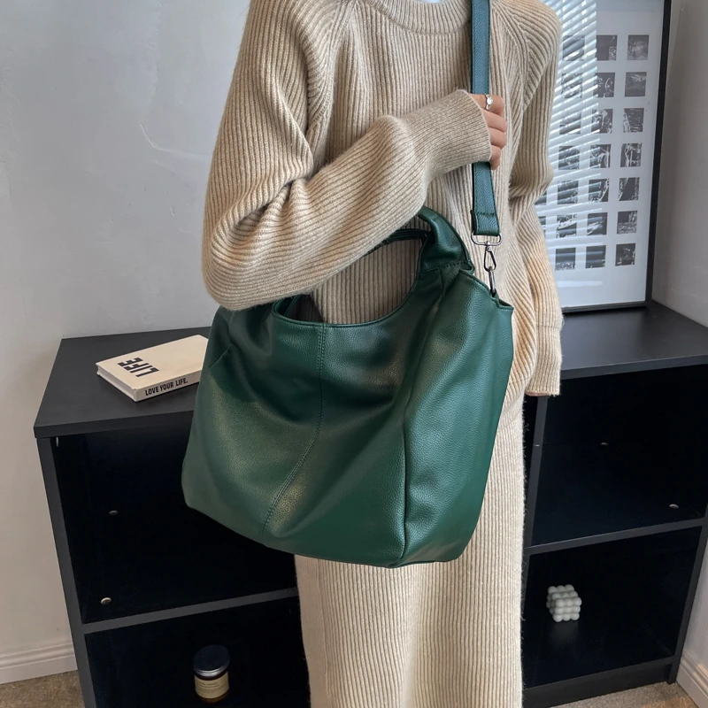 Jin Mantang Shoulder Side Bag for Women 2022 Winter Fashion Trend Designer Big  Leather Handbags and Purses Crossbody Tote Bags