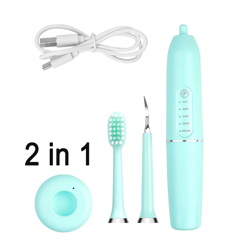 

Electric Toothbrush Ultrasonic Automatic Touch Waterproof Household Teeth Cleaning Electric Dental Calculus Remover Cleaner