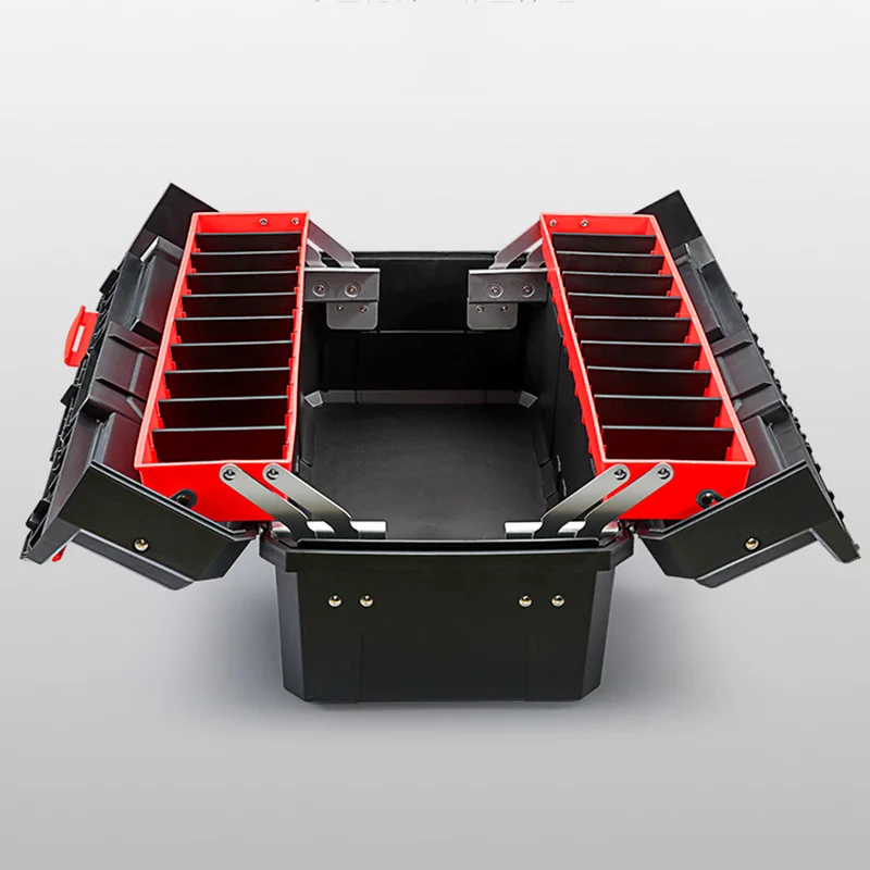 Folding Handyman Waterproof Tool Box Storage Trolley Screwdriver Case Tool Box Without Tool Caisse A Outils Garage Accessories