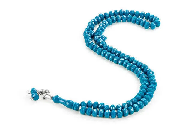 IQRAH Crystal Looking 99 lu Rosary Mevlüt Hajj Umrah Gift 10 pcs Oil
